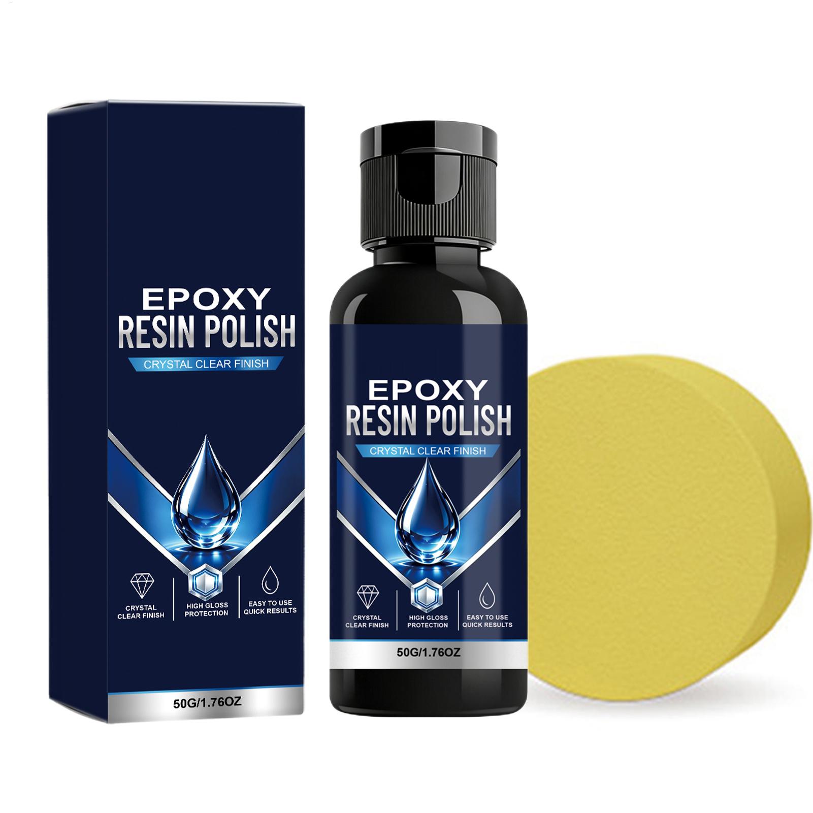 Resin Craft Workshop - 50G Epoksi Reçine Parlatma Kiti, Reçine