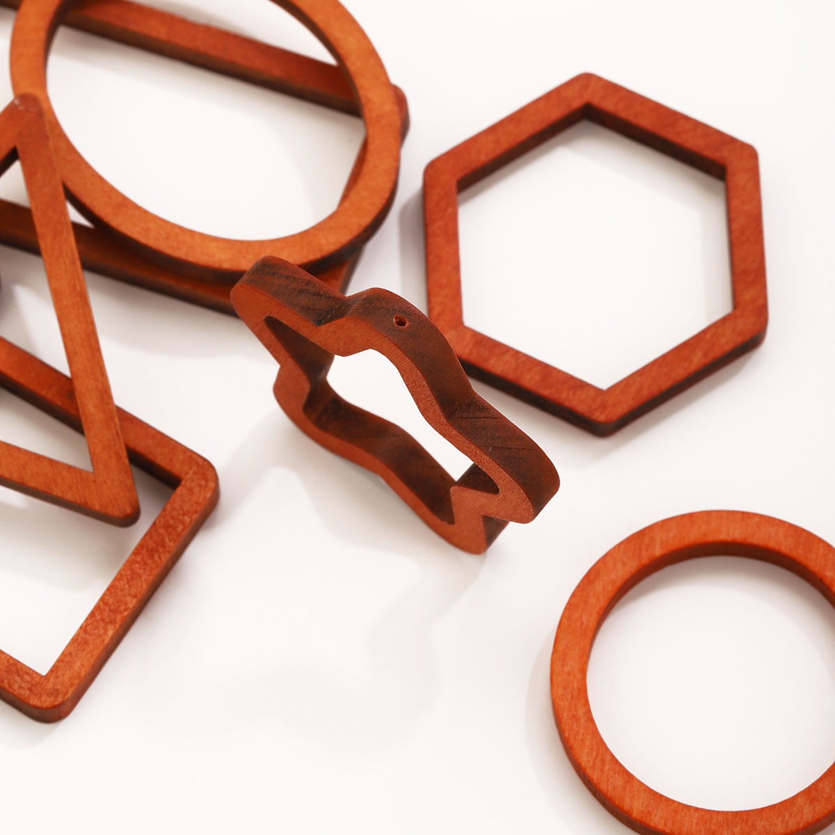 10 adet Ahşap Kalp Kare siliko - Crafting Resin incelemesi ve fiyatı