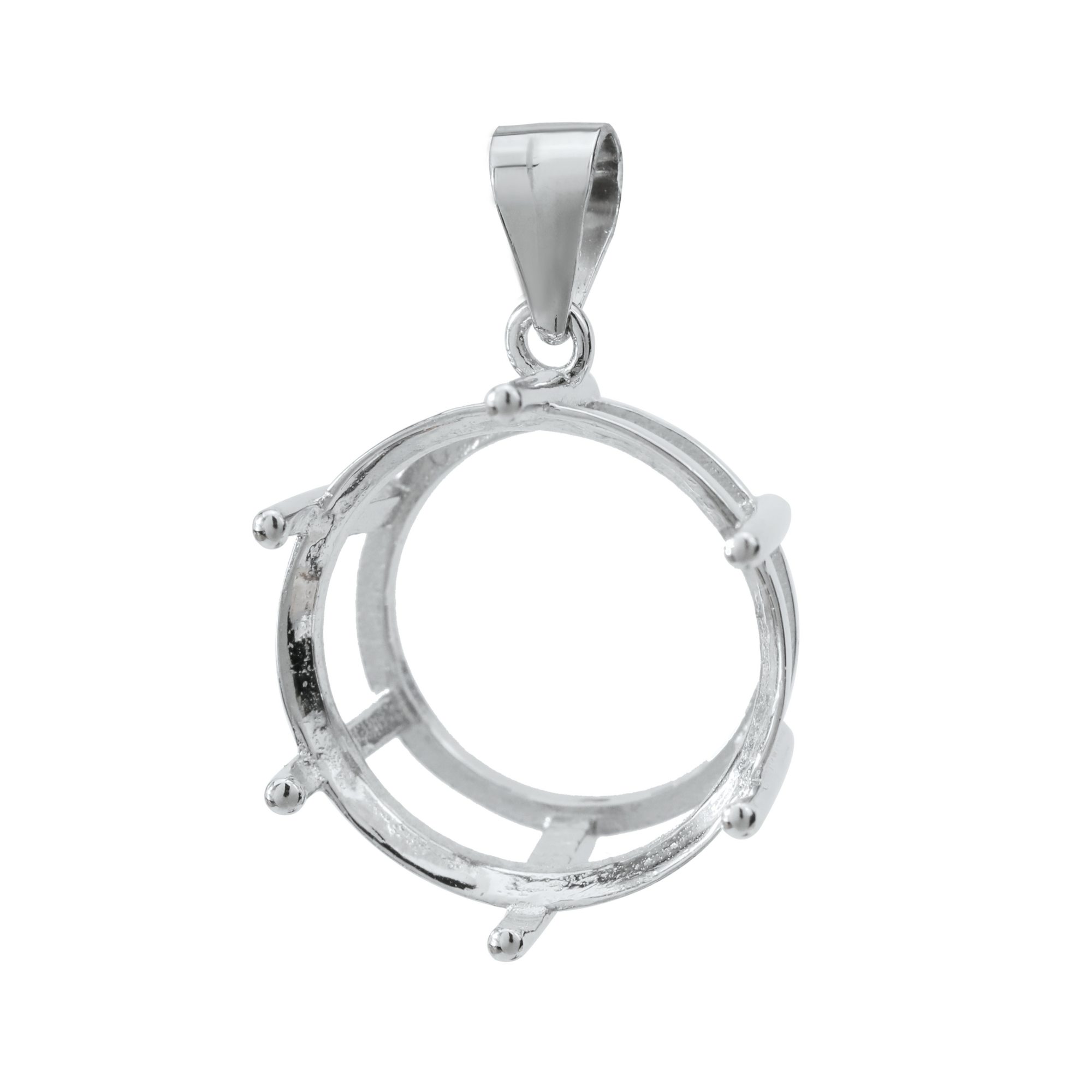 3-20MM yuvarlak 6 çatalak koly - Bezels Set Pendant incelemesi ve fiyatı