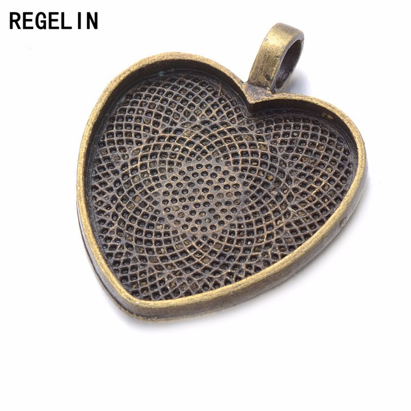 REGELIN Kalp Cabochons Ayarlar - Bezels Set Pendant incelemesi ve fiyatı