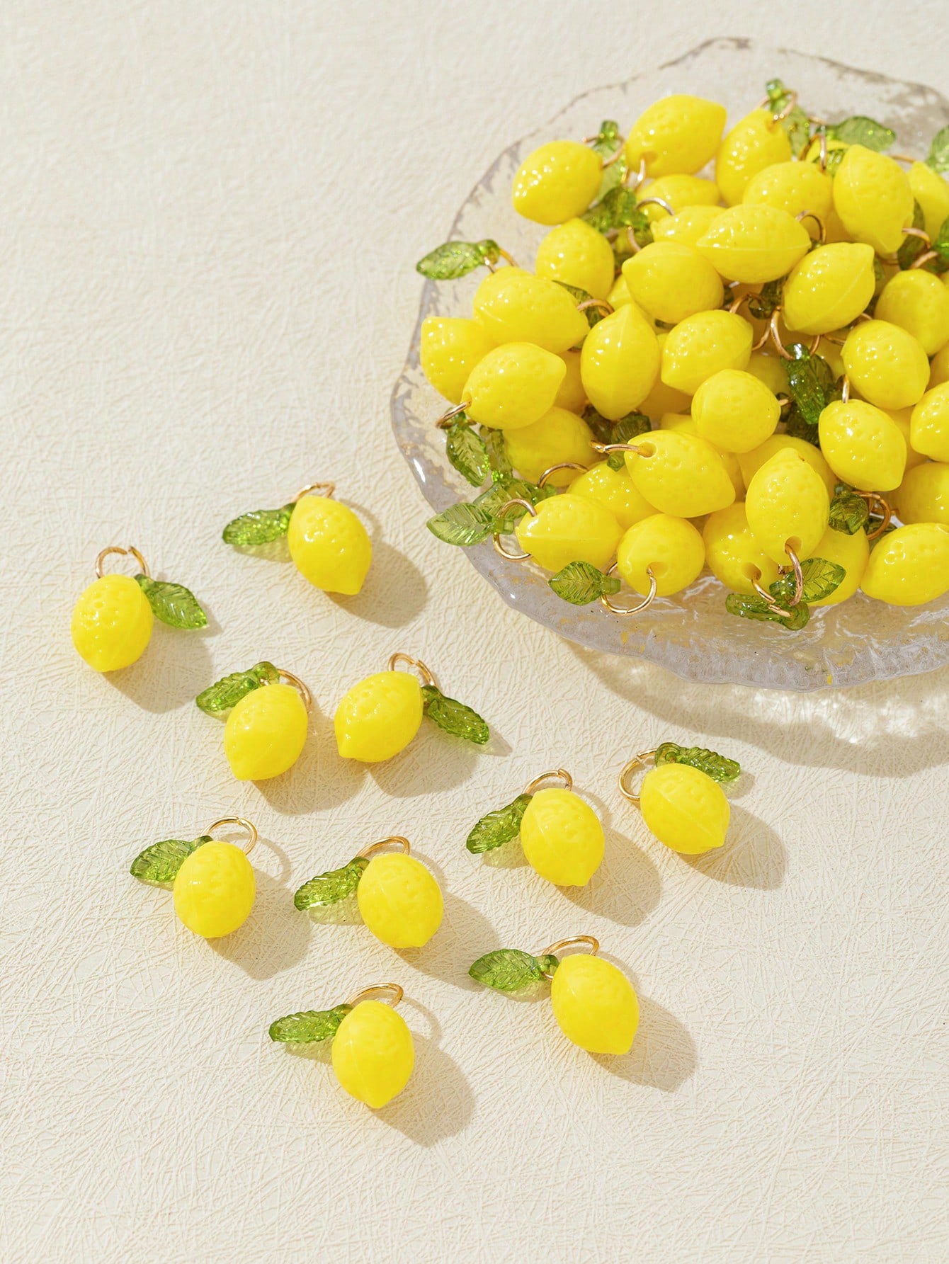 10 adet 3D limon reçine takıla - Resin Craft Supplies incelemesi ve fiyatı