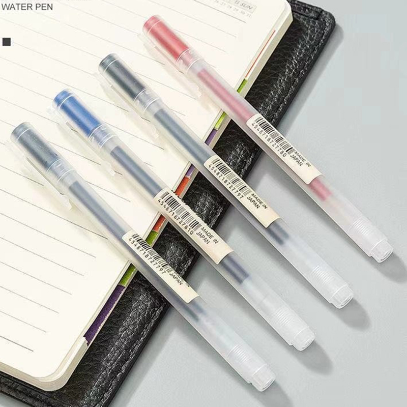 3-6 adet Kawaii Jel Kalem Siya - Muji Stationery Gel Pen incelemesi ve fiyatı