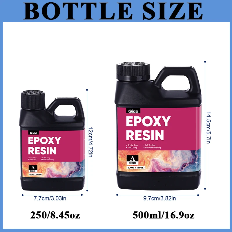 500ml/1000ml Epoksi Reçine Kit - Gold Foil Flakes incelemesi ve fiyatı