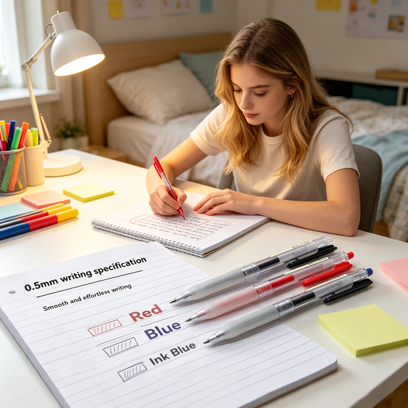 0.5mm Çekilebilir MUJI Jel Kal - Muji Stationery Gel Pen incelemesi ve fiyatı