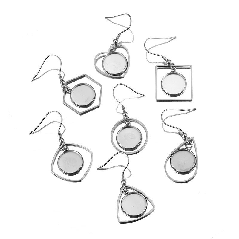 10 adet Paslanmaz Çelik Tepsi  - Bezels Set Pendant incelemesi ve fiyatı
