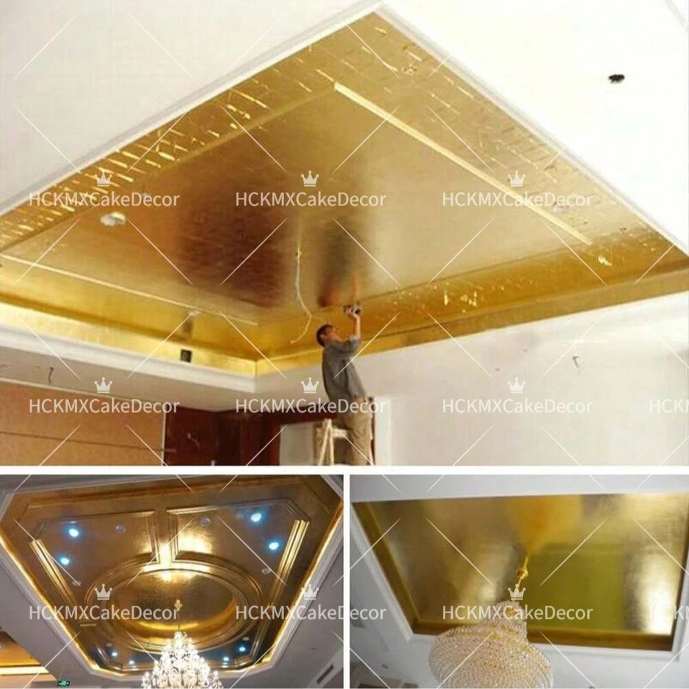 100 adet İmitasyon Altın Folyo - Gold Foil Flakes incelemesi ve fiyatı