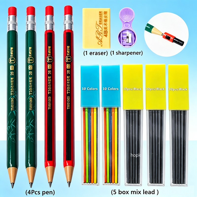 1-42 adet mekanik kalem seti 2 - Staedtler Pencil Lumocolor incelemesi ve fiyatı