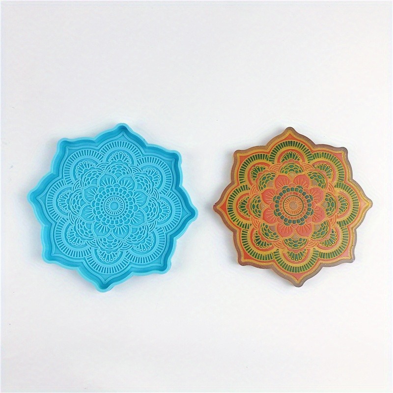 Mandala Coaster silikon kalıp  - Resin Craft Ideas incelemesi ve fiyatı