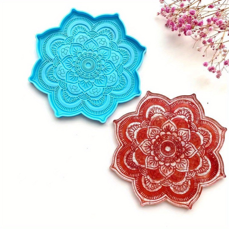 Mandala Coaster silikon kalıp  - Resin Craft Ideas incelemesi ve fiyatı