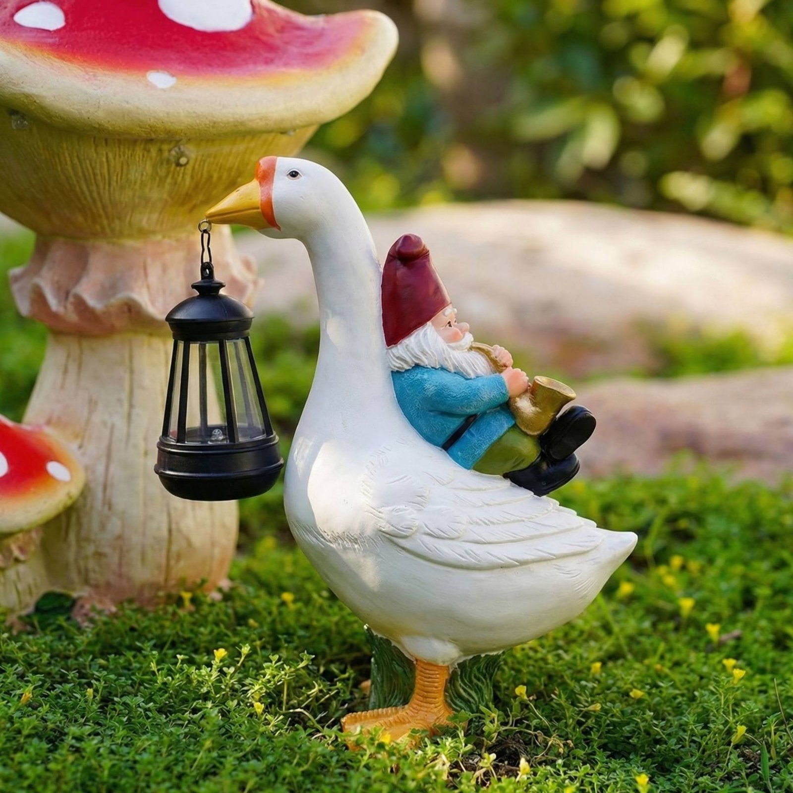 Gnome Sığırlara Binen Heykel F - Crafting Resin incelemesi ve fiyatı