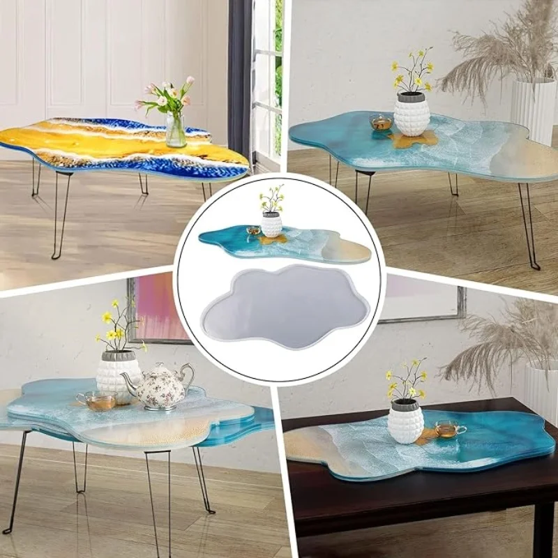 Büyük Reçine Masa Kalıbı 24 in - Serving Tray Mold incelemesi ve fiyatı